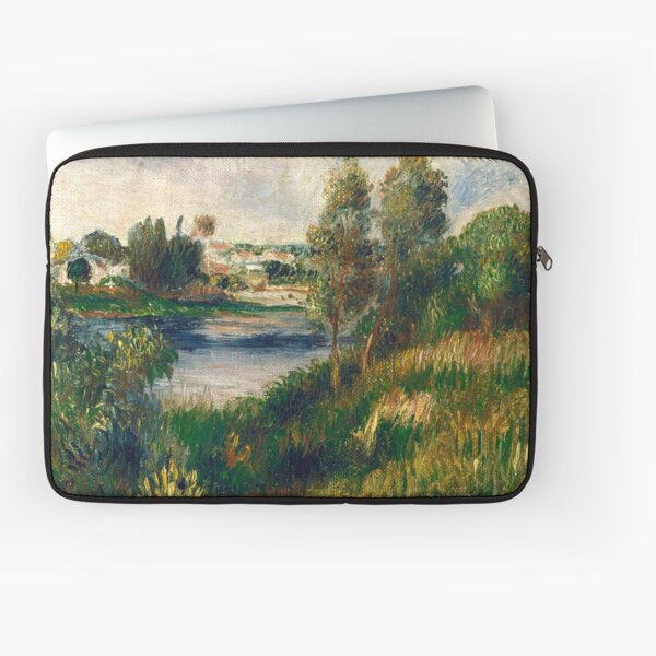 Item preview, Auguste Renoir, Landscape at Vétheuil, 1890 Painting designed and sold by VibrantDesign.