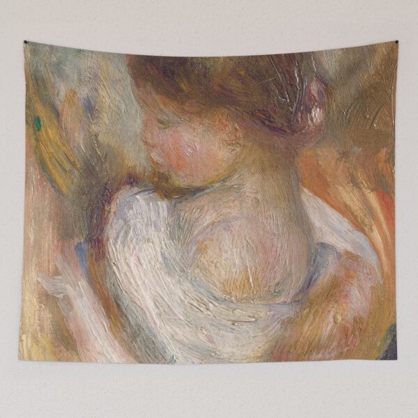Item preview, Auguste Renoir, Young Girl Reading, 1888 Painting designed and sold by VibrantDesign.