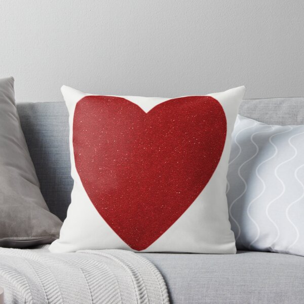 Item preview, Red glitter heart designed and sold by PurefireDesigns.