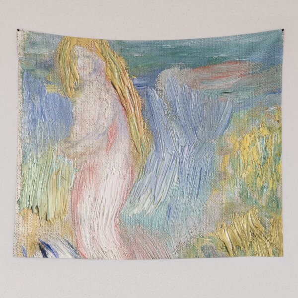 Item preview, Auguste Renoir Small Study for a Nude 1882 Painting designed and sold by VibrantDesign.