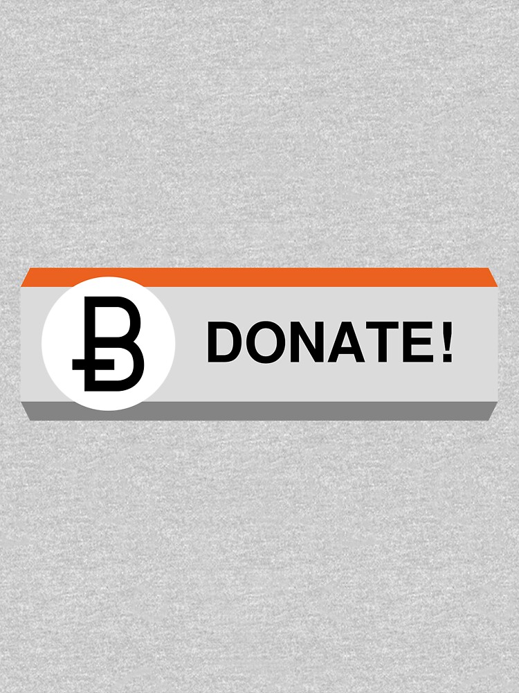 Thumbnail 3 of 3, Fitted Scoop T-Shirt, Button Donate designed and sold by Claudiocmb.