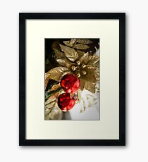 Christmas Balls Framed Print