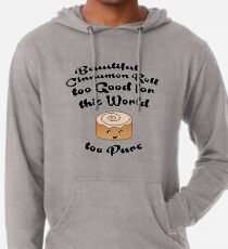Zu gut für diese Welt, zu rein Leichter Hoodie