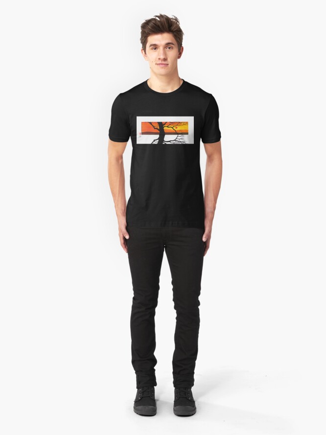 Alternate view of Fire Moss Slim Fit T-Shirt