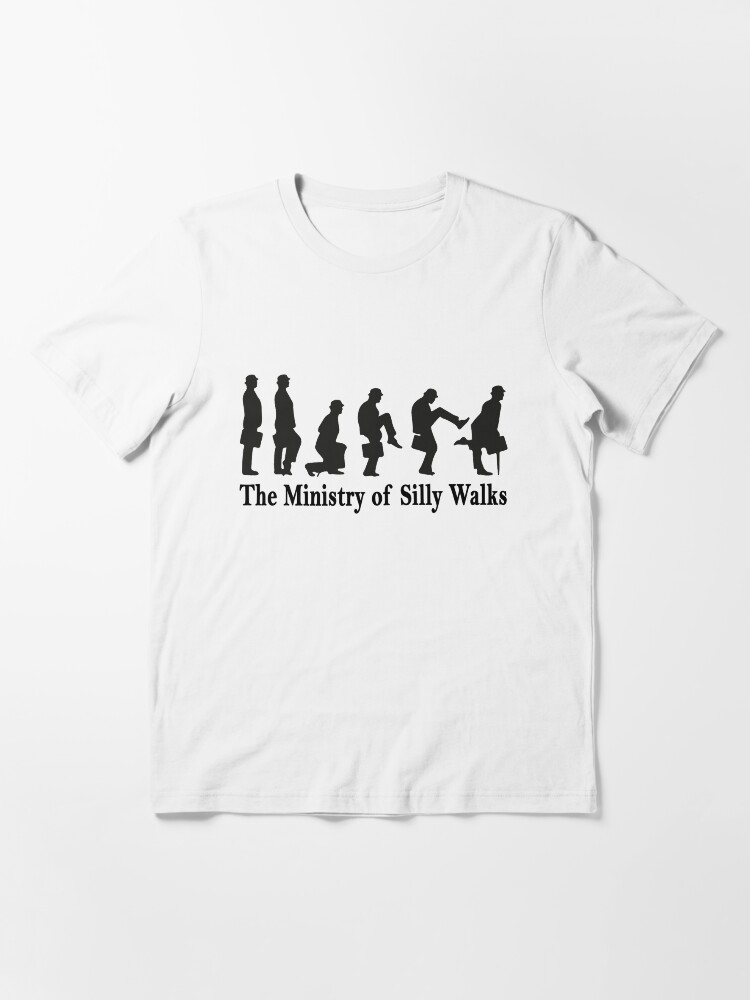 INexTone The Ministry Of Silly Walks T-Shirt - Monty Python Fan Shirt | 100% Baumwolle Unisex