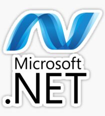 Microsoft .NET Logo Sticker Sticker