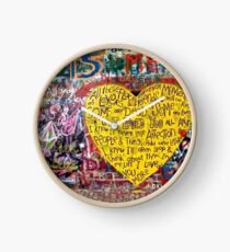 Jonnanova Zed (Jonh Lennon's wall) Clock