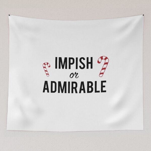 Item preview, Impish or Admirable the office designed and sold by TheTrendyTomato.