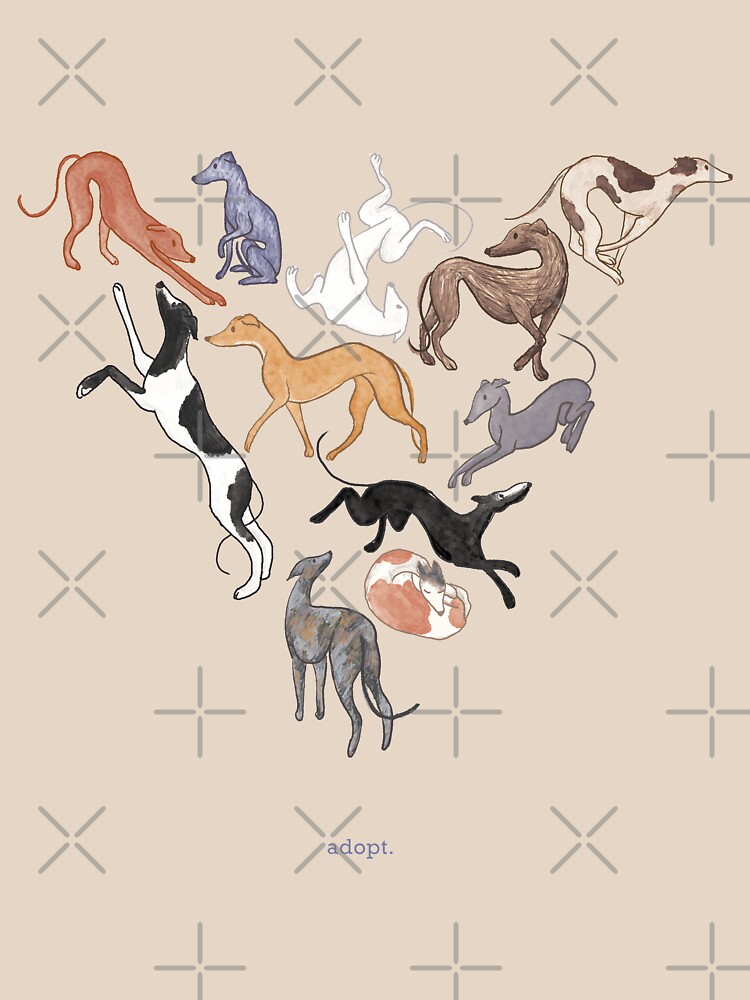 Greyhound Love - Adopt by tinaschofield