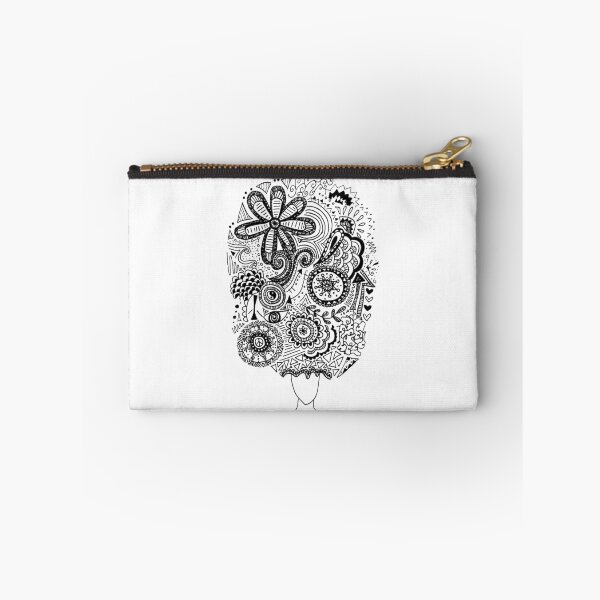 Item preview, Overthinking Zentangle designed and sold by alexavec.