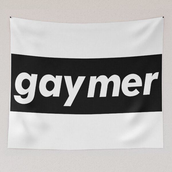 Item preview, Gaymer Words Gamer Use Gay Gamer designed and sold by ProjectX23.