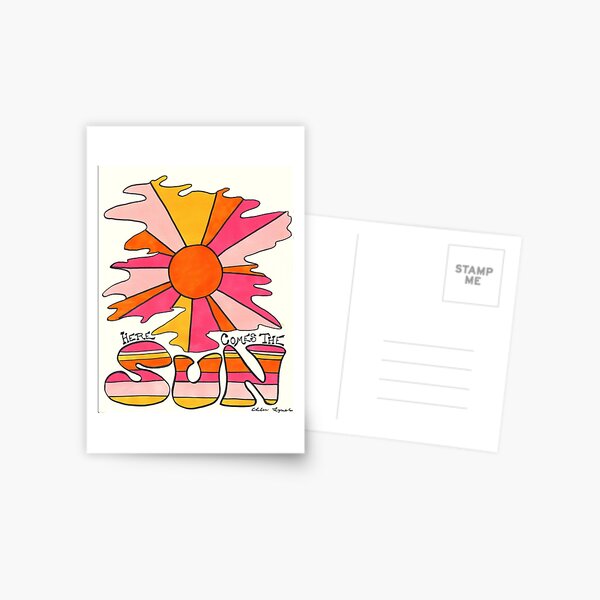 Here Comes the Sun Postcard