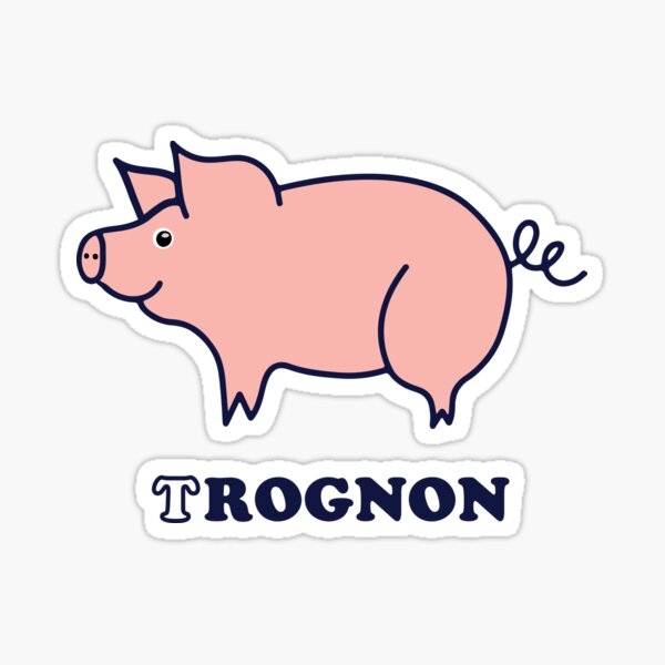 Trognon de porc Sticker