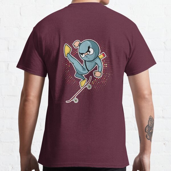 Ninko Ninja Ollie North . Skateboarding Showdown Classic T-Shirt
