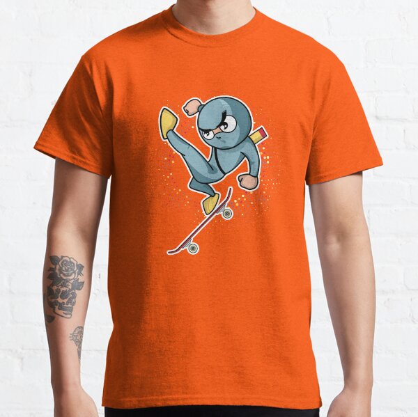 Ninko Ninja Ollie North . Skateboarding Showdown Classic T-Shirt