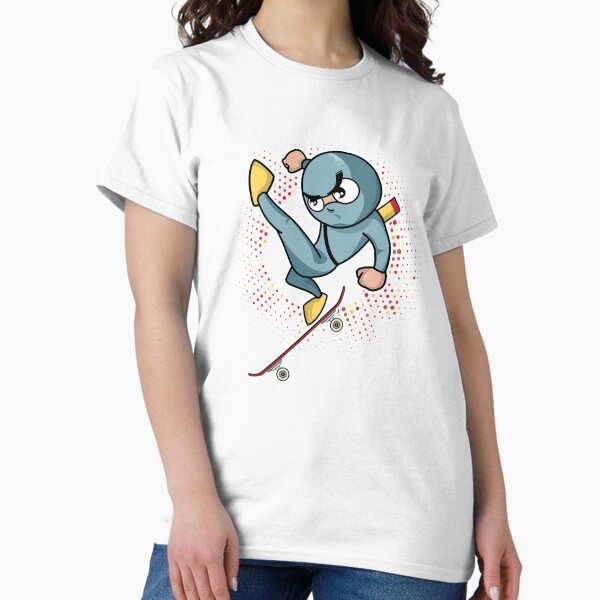 Ninko Ninja Ollie North . Skateboarding Showdown Classic T-Shirt