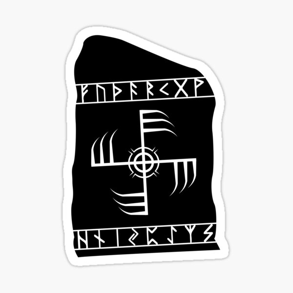 Item preview, Ginfaxi /// Norse Stone (Variant II) designed and sold by Gumless.