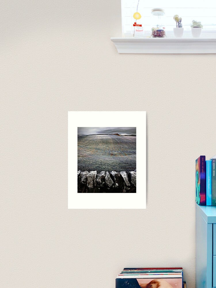 Thumbnail 2 of 3, Art Print, Drystone + Frostfield designed and sold by Coigach.