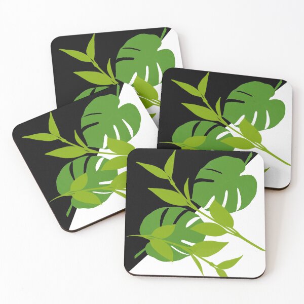 Item preview, Tropical Leaves Halftone designed and sold by GrimalkinStudio.