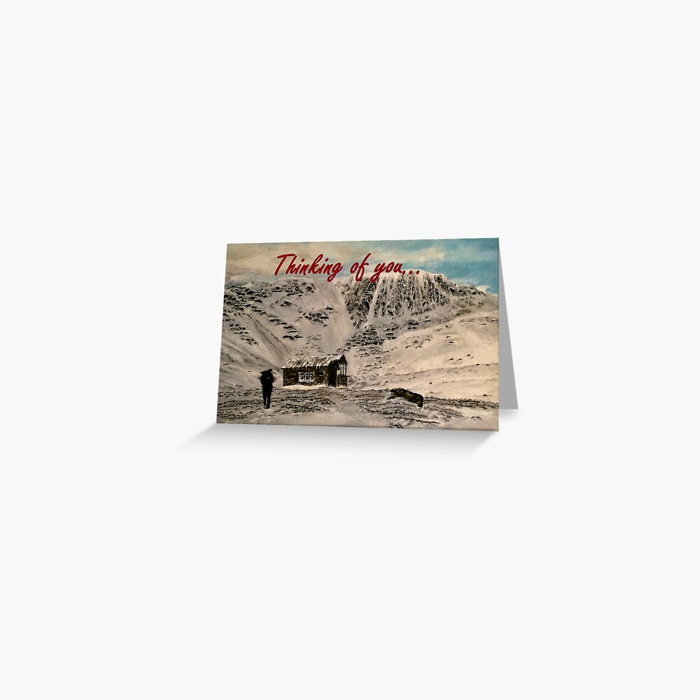 Scottish Mountain - Thinking of You Card Greeting Card