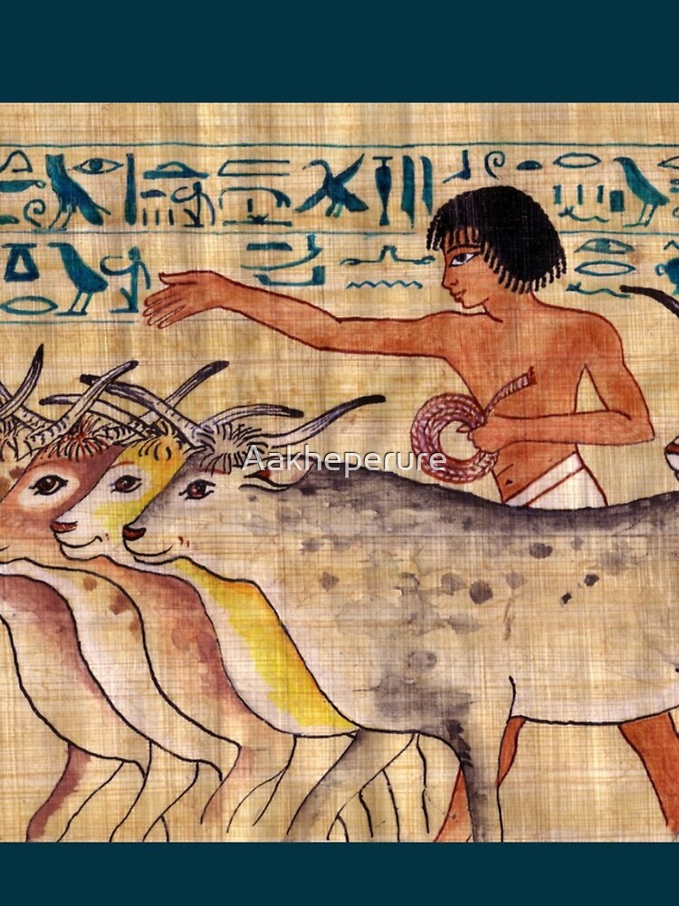 Happy Cows of Nebamun by Aakheperure