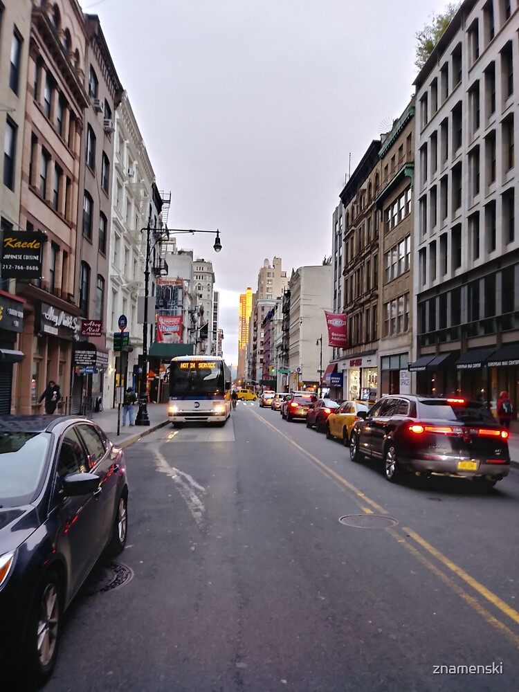 #NewYorkCity New York City #Neighbourhood, #Street, #Road, Lane, Urban area, #City, Town, Downtown, Human settlement by znamenski