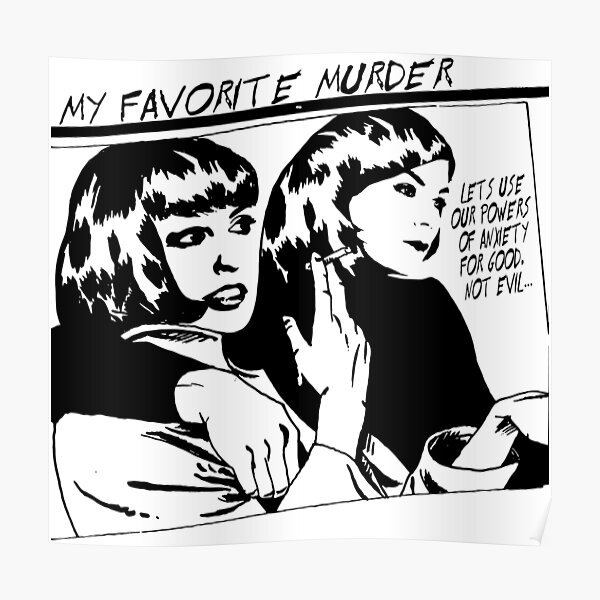 MY FAVORITE MURDER SONIC YOUTH GOO Poster