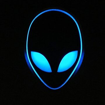 logo alienware bleu