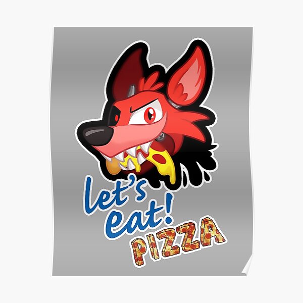 Fnaf Pizza Posters Redbubble - william afton face decal roblox
