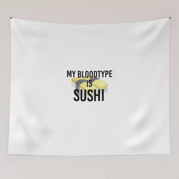 Item preview, Blood type sushi designed and sold by lsvds.