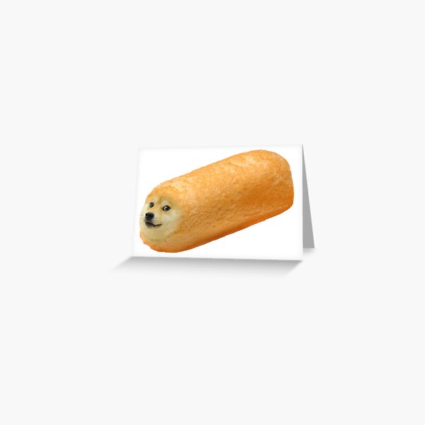 Doge Greeting Cards Redbubble - bread doge roblox