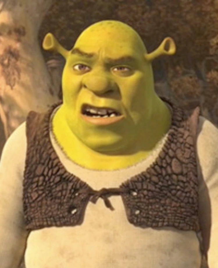 shrek 5 will be reinvention  Shrek, Funny reaction pictures, Confused  pictures