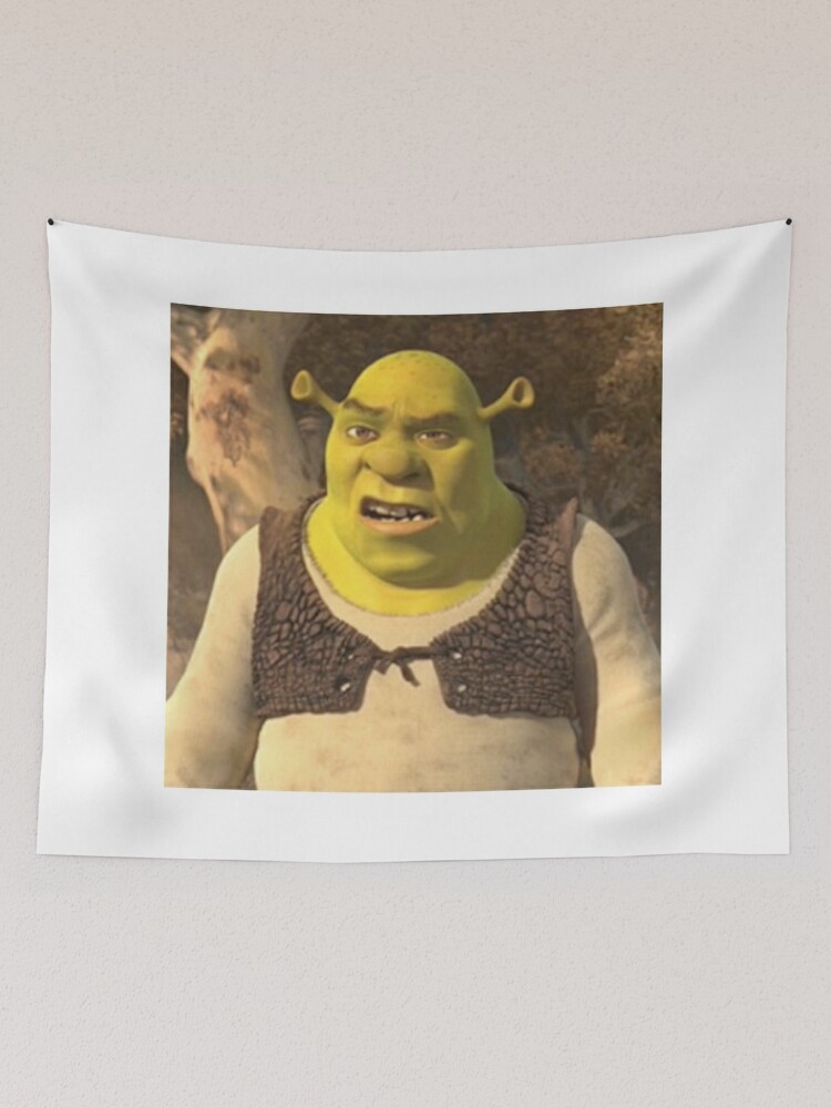 Shrek Meme Indoor Wall Tapestries Meme Tapestry Tapestry 