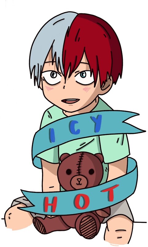 Icy Hot Shoto Todoroki By Galactic Heicho Redbubble 1747