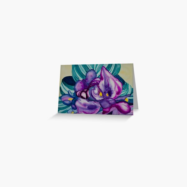 Flowers for Hillary Greeting Card