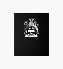 Sheldon Coat of Arms - Family Crest Shirt Art Board