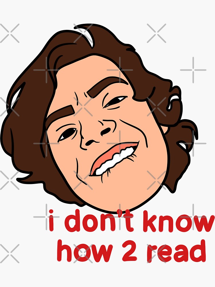 i'm jared i'm 19 and i never fucking learned how to read by daisy-sock