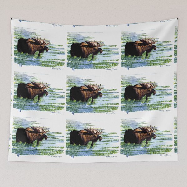 Item preview, North American Moose designed and sold by Rodney S.  Ferguson.