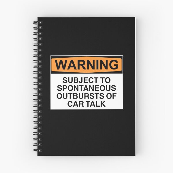 Item preview, Warning: subject to spontaneous outbursts of car talk designed and sold by Bundjum.