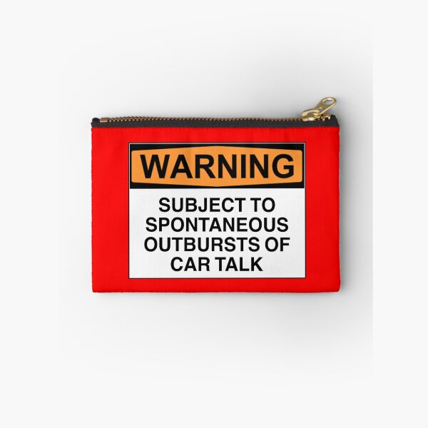 Item preview, Warning: subject to spontaneous outbursts of car talk designed and sold by Bundjum.