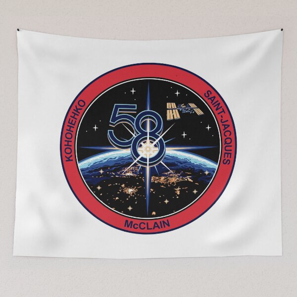 Item preview, Expedition 58 The Actual Crew  designed and sold by Nikki SpaceStuffPlus.