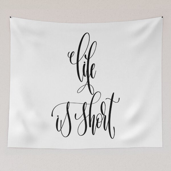 Item preview, Life is Short Startup designed and sold by ProjectX23.