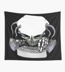 Clubbing Skull Wall Tapestry