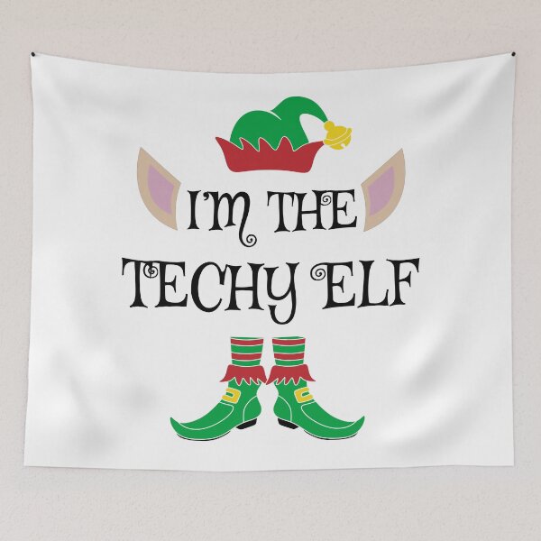 Item preview, I'm The Techy Christmas Elf designed and sold by Meteor77.