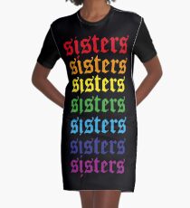 James Charles - Sisters Rainbow Graphic T-Shirt Dress