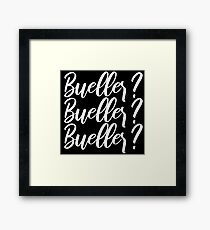 Bueller Gerahmtes Wandbild