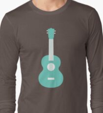 Best Guitar Cool Minimal Design Long Sleeve T-Shirt