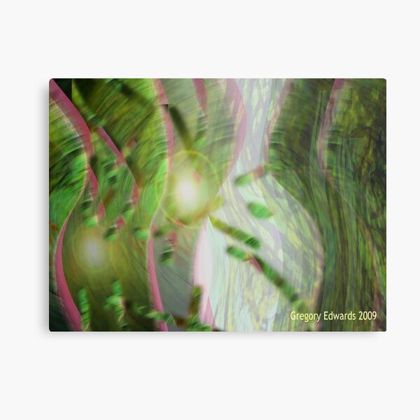 Stone-like Riddles Metal Print