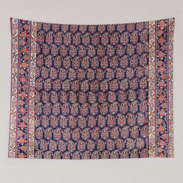 Item preview, Afshar Persian Kerman  Antique Rug designed and sold by Vicky Brago-Mitchell®.