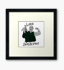 Lord Swoldemort Framed Print